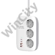 Power Strip GaN LDNIO SE3436 65W white