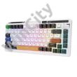 Wireless mechanical keyboard Royal Kludge KZZI K75 pro RGB, Moment Switch (black and white)