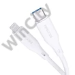 USB-C to Lightning Cable Ricomm RLS007CLW 2.1m