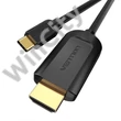 Cable USB-C to HDMI 1.4 Vention CGUBG 4K 30Hz 1,5m (black)