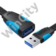 Flat USB 3.0 extender Vention VAS-A13-B300 3m Black