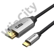 USB-C do HDMI 2.0 Cable Vention CRBBG 1,5m, 4K 60Hz (black)