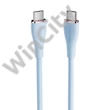 USB-C 2.0 to USB-C Cable Vention TAWSG 1,5m, PD 100W, Blue Silicone