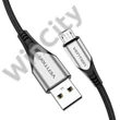 Cable USB 2.0 A to Micro USB Vention COAHD 3A 0,5m gray