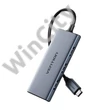 USB-C to HDMI, 3x USB 3.0, SD, TF Hub Vention TOOHB 0.15m Gray