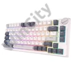 Mechanical keyboard Royal Kludge RKH81 RGB, Sky cyan switch (white)