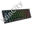Royal Kludge RK61 RGB mechanikus billentyűzet, piros kapcsoló (fekete)