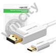 UGREEN Display Port - USB-C kábel, 1,5m (fehér)