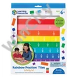 Learning Resources LER 0615 Rainbow Fraction Lapok Tálcával