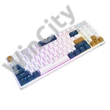 Wireless mechanical keyboard Royal Kludge RK89 RGB, Lemon switch (white)