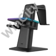 RGB függőleges állvány Meta Officially Co-Branded Kiwi Design QC03 a Meta Quest 3/Quest 2/Quest PRO-hoz Meta Quest 3/Quest 2/Quest PRO Fekete