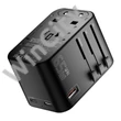 Travel wall charger, Essager, ECT65-LT01-Z, 65W (black)