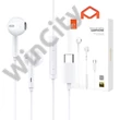 Mcdodo HP-7500 wired headphones, USB-C (white)