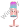 Maono DM30RGB Microphone Pink