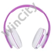 Wireless Headphones PowerLocus P2 (white-purple)