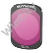 Filtry CPL, ND8, ND16 Sunnylife do DJI Osmo Pocket 3