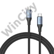 USB-C to USB-C 240W Vention TAVHF USB 4.0 5A 1m 40Gbps cable (gray)