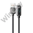 Mcdodo CA-5250 USB-A Lightning kábel, LED kijelző, 1.2m