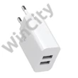 Mcdodo USB Dual Charger CH-6721 (EU) Type-C 1m Travel set (white)