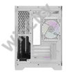 Darkflash FT418 számítógépház + 6 ARGB ventilátor (fehér)