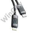 Cable USB Essager EXCTL-LG0A-P USB-C do lightning 29W 1m