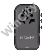 BlitzWolf BW-TA2 5 az 1-ben utazós adapter 2xUSB PD+2xC QC+C GaN, 100W