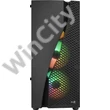 Számítógépház Aerocool Wave v3 RGB ATX Fekete Edzett üveg