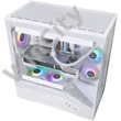 Számítógépház Lian Li Vector V100 Midi Tower, edzett üveg - fehér