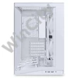 Lian Li O11D Mini V2 Flow, Midi-tower ház,edzett üveg - fehér