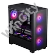 Számítógépház Phanteks XT Pro Ultra edzett üveg D-RGB, fekete