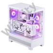 Számítógépház Phanteks XT View edzett üveg, D-RGB, Fehér