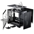 Számítógépház PHANTEKS XT M3 MATX, edzett üveg, fekete