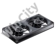 Ventilátor Jonsbo ZA-240 Infinity Mirror ARGB fordított légáram PWM 240mm, fekete