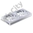 Ventilátor Jonsbo ZA-240 Infinity Mirror ARGB PWM - 240mm, fehér