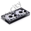 Ventilátor Jonsbo ZB-240 Infinity Mirror ARGB fordított légáram PWM 240mm, fekete