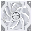 Ventilátor PHANTEKS D30 PWM Regular Airflow D-RGB L 12cm, 3 darabos szett, Fehér