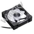 Ventilátor PHANTEKS D30 PWM reverse Airflow D-RGB L 12cm, 3 darabos Fekete
