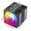 Processzor hűtő Jonsbo CR-3000E ARGB Dual torony, 2x120mm venti, Fekete