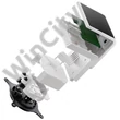 TRYX PANORAMA SE AIO CPU hűtő, ARGB - 240 mm, fehér