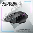 Egér Logitech G G502 X Plus Wireless black (910-006163)