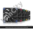 Ventilátor Noctua NF-A9x14 HS-PWM chromax.black.swap 14mm 9cm