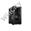 Be Quiet! Számítógépház - Pure Base 501 Airflow Window Black (ATX, edzett üveg oldallap, fekete)