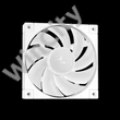 DeepCool CPU Water Cooler - LD360 WH (max 21dB; max. 122,39 m3/h; 3x12cm, LED kijelző, fehér)
