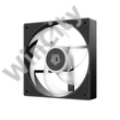 ID-Cooling Cooler 12cm - AS-120-ARGB-K (27,2dB, max. 98,54 m3/h, 4pin, PWM, 12cm, ARGB, fekete)