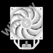 DeepCool CPU Cooler - AK400 DIGITAL PRO WH (25 dB; max, 103,45 m3/h; 4pin csatlakozó, 4 db heatpipe, 12cm, PWM, fehér)