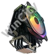 Rampage CPU Cooler - OCTAGON C50 (max 40dB, 96,84 m3/h, 4 pin csatlakozó, 12cm, A-RGB, LED)