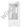 DeepCool Számítógépház - CH690 DIGITAL WH (fehér, ATX, 1xUSB-C, 2xUSB3.0)