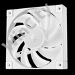 DeepCool Cooler 12cm - FD12 ARGB WH( (3in1) (27,6dB; max. 109,07 m3/h; 3pin csat; hydro bearing, ház hűtésre, PWM, fehé)