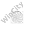 DeepCool CPU Water Cooler - LP240 WH (max 21dB; max. 122,39 m3/h; 2x12cm, LED kijelző, fehér)