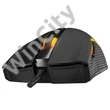 Rampage Egér Gamer - SMX-R44 V2 Macro (12800 DPI, 7 gomb, makro, RGB LED, 1,8m fonott kábel, fekete)